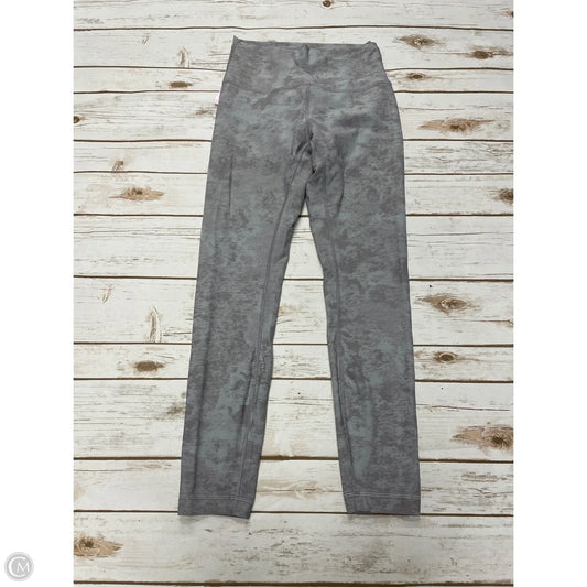 Athletic Leggings By Lululemon In Grey, Size: 6