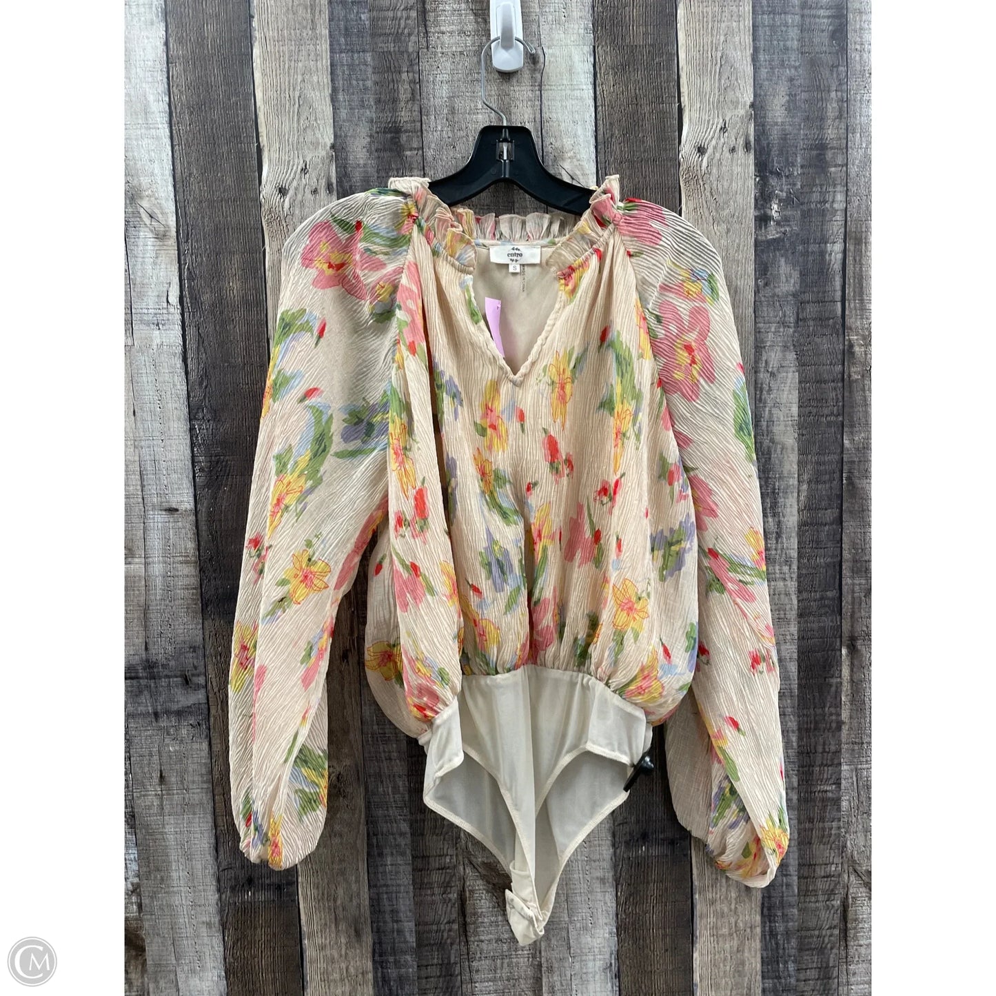 Bodysuit By Entro In Multi-colored, Size: S