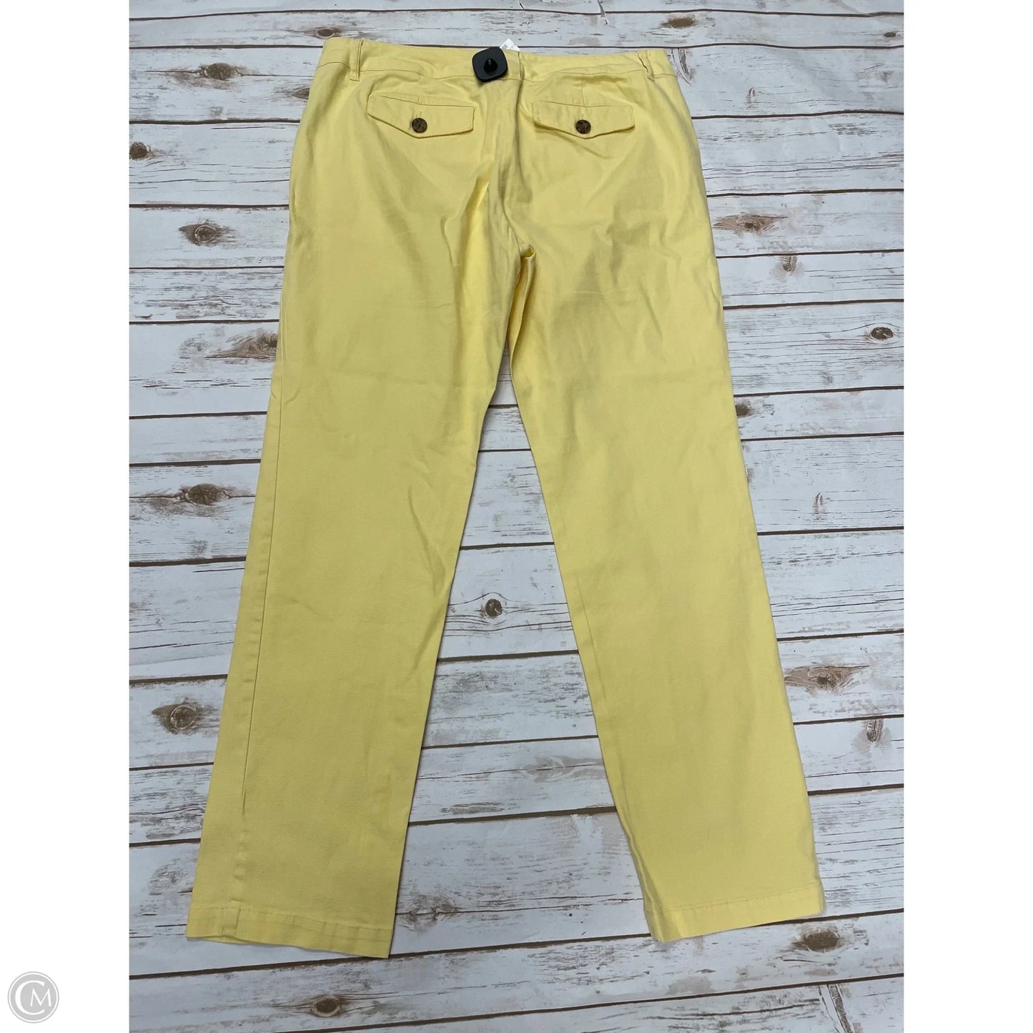 Pants Dress By Cabi In Yellow, Size: 12