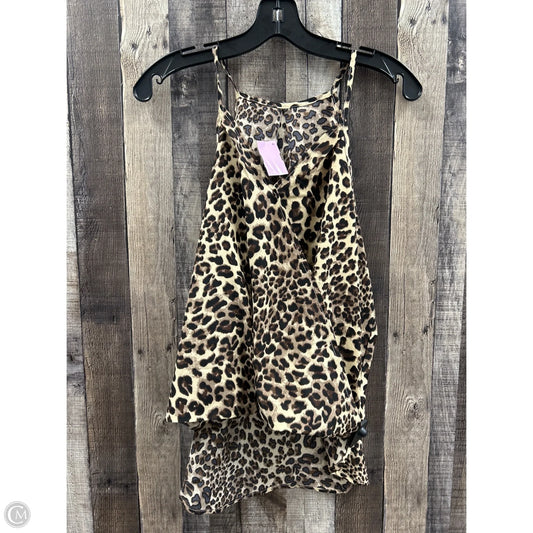 Tank Top By Cme In Animal Print, Size: Xl