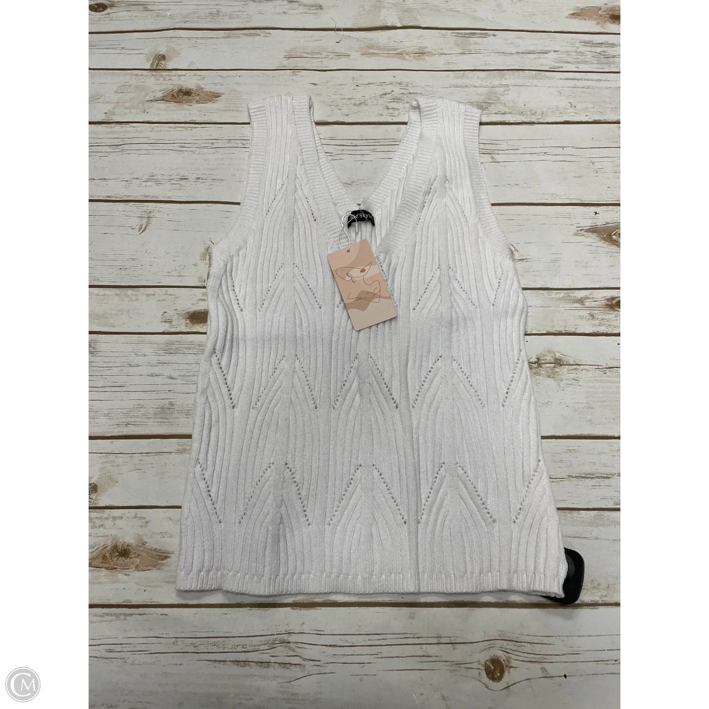 Vest Other By Cme In White, Size: M
