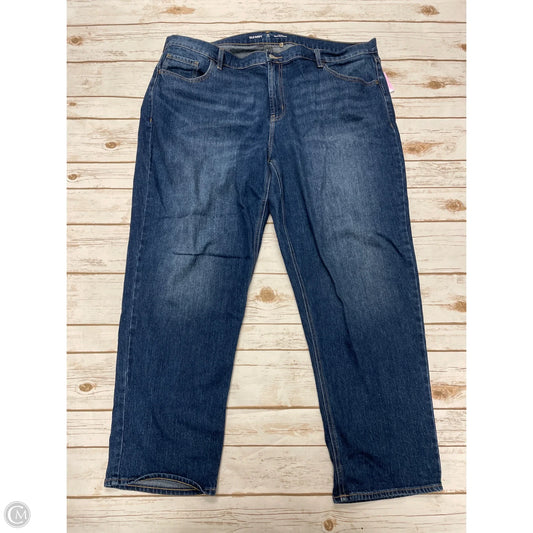 Jeans Boyfriend By Old Navy In Blue Denim, Size: 20