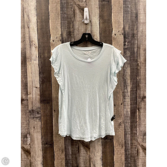 Top Short Sleeve By Maurices In Blue, Size: S