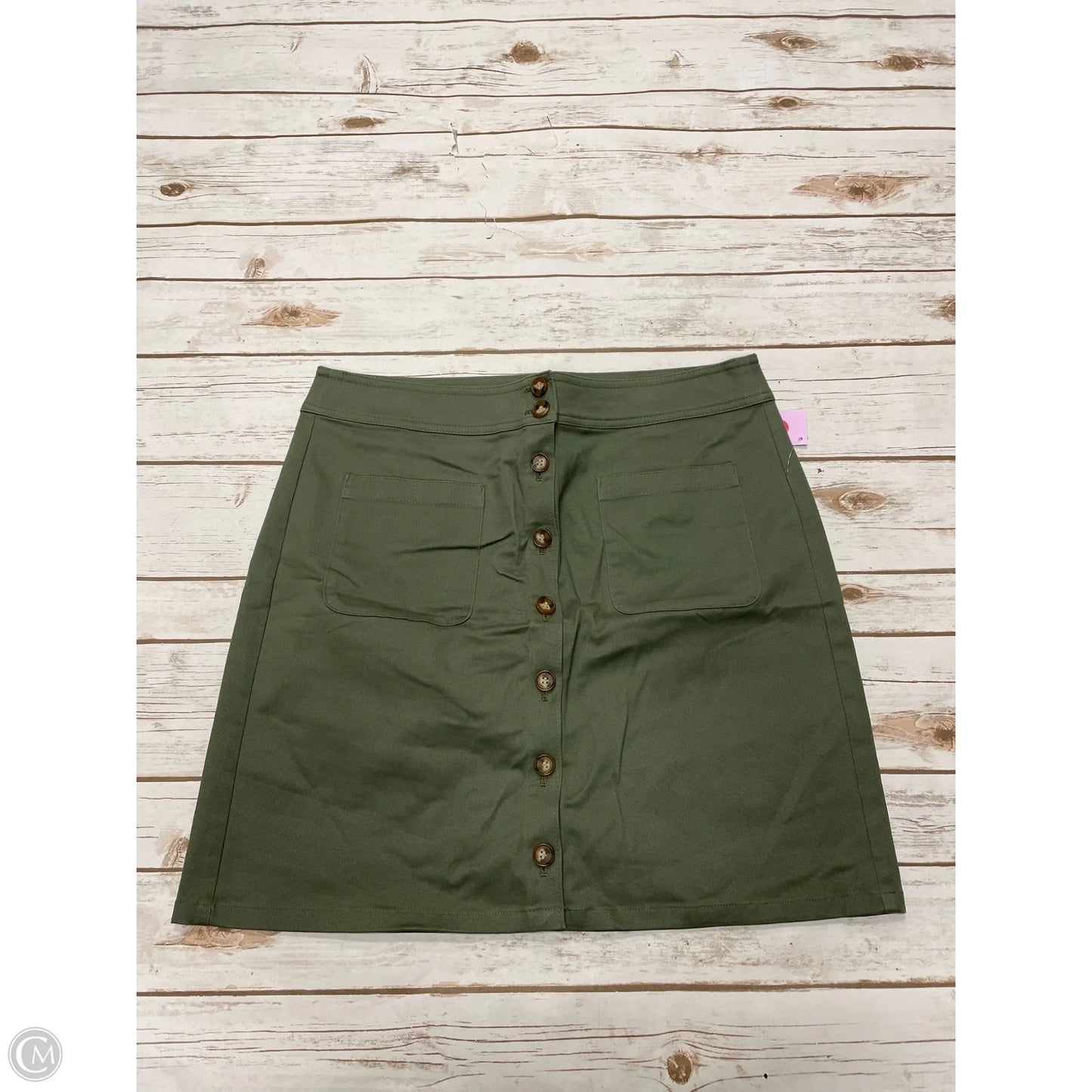 Skirt Mini & Short By Loft In Green, Size: 12