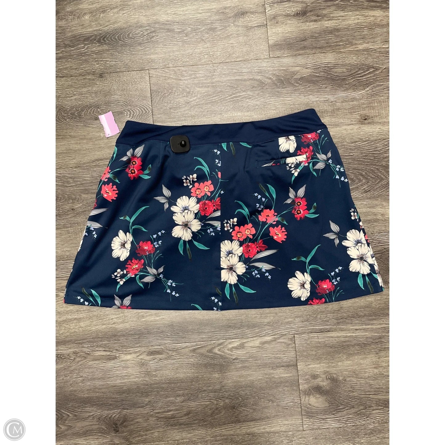 Athletic Skort By Lady Hagen In Floral Print, Size: Xxl