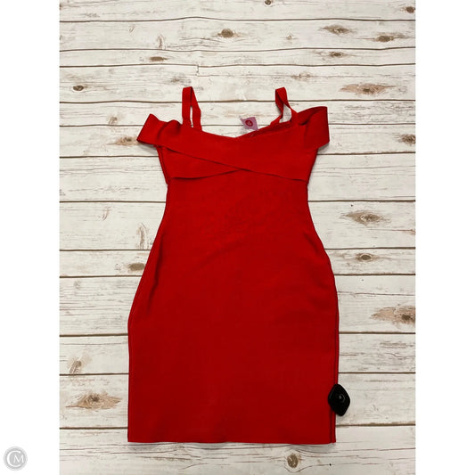 Dress Party Short By Cmf In Red, Size: M
