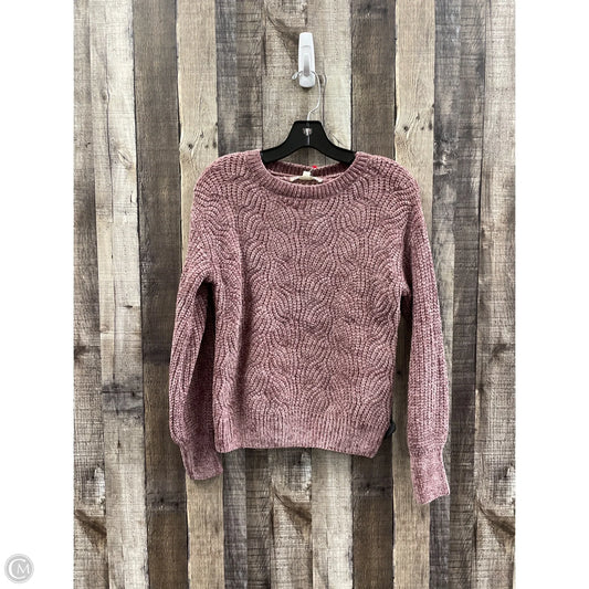 Sweater By Pink Rose In Mauve, Size: Xs