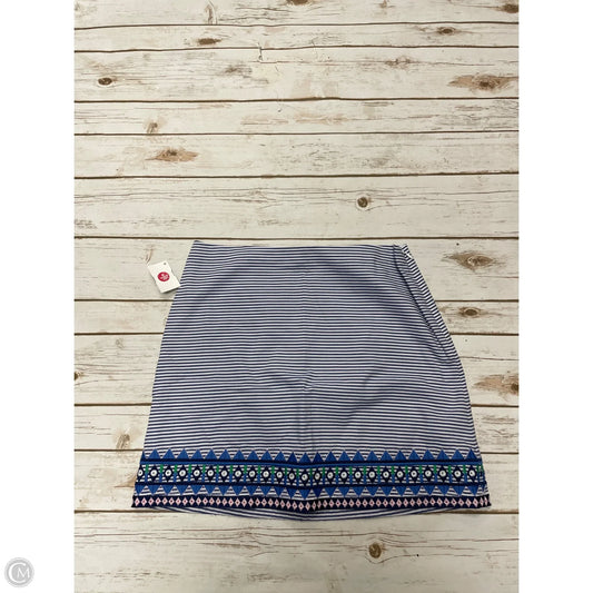 Skirt Mini & Short By Vineyard Vines In Striped Pattern, Size: S