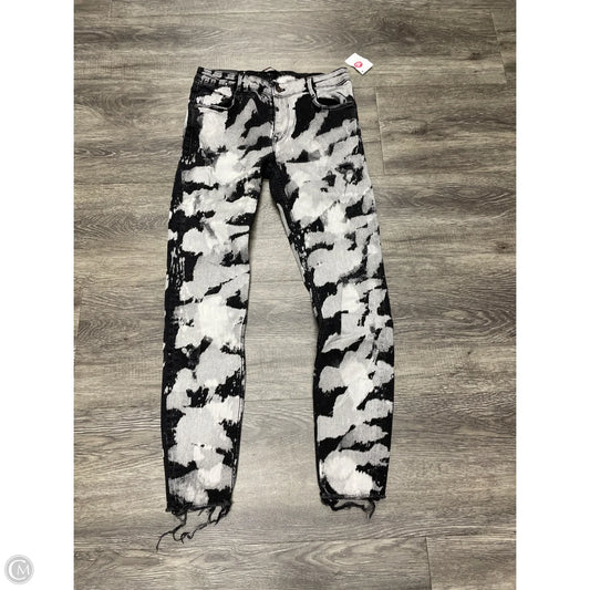 Jeans Straight By Zara In Tie Dye Print, Size: 6