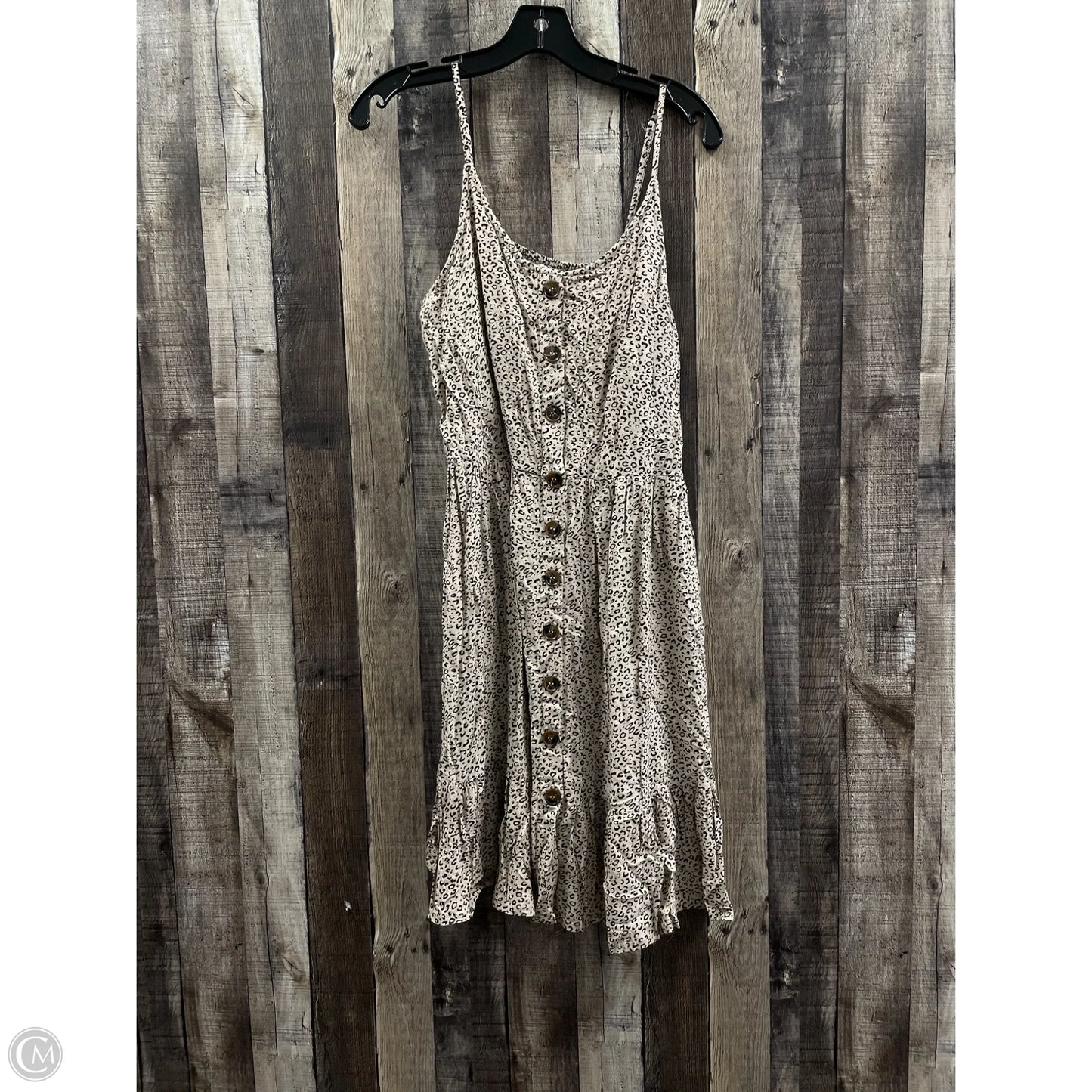 Dress Casual Short By Japna In Animal Print, Size: L