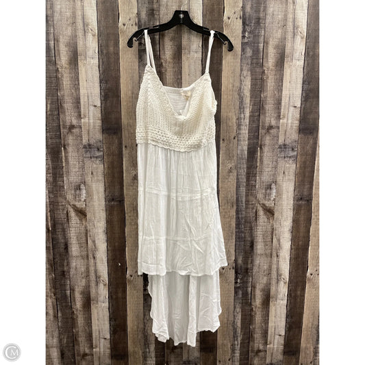 Dress Casual Maxi By Cme In White, Size: 3x
