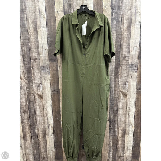 Jumpsuit By Cme In Green, Size: 2x