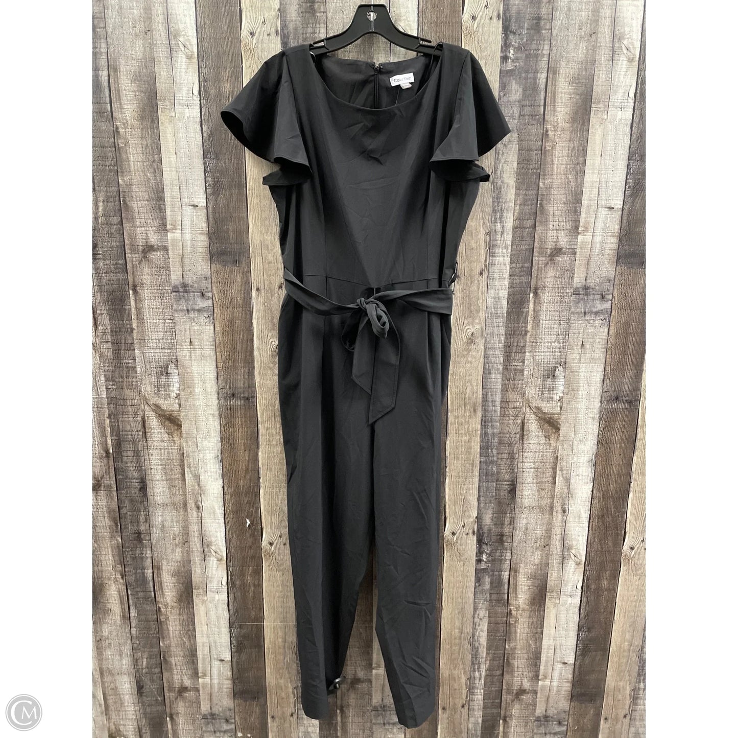 Jumpsuit By Calvin Klein In Black, Size: 16