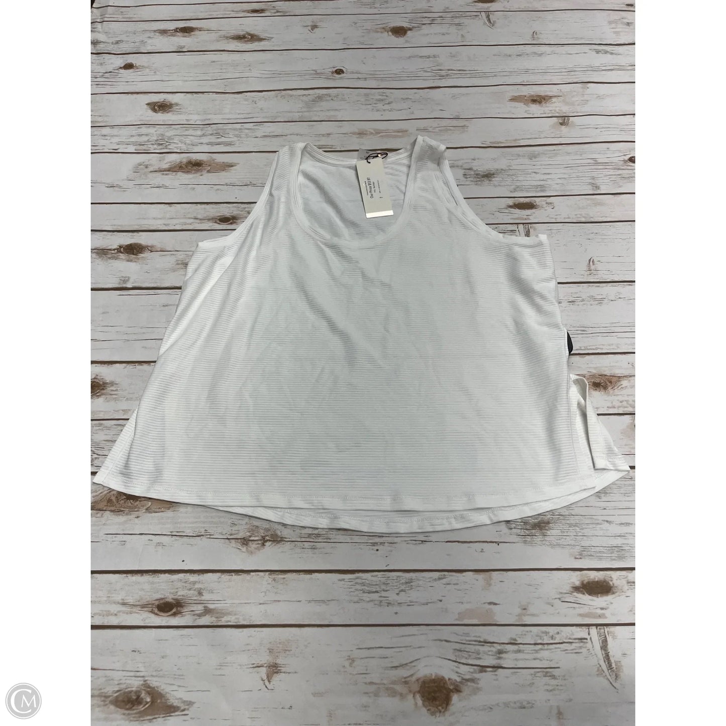 Athletic Tank Top By Calia In White, Size: Xl