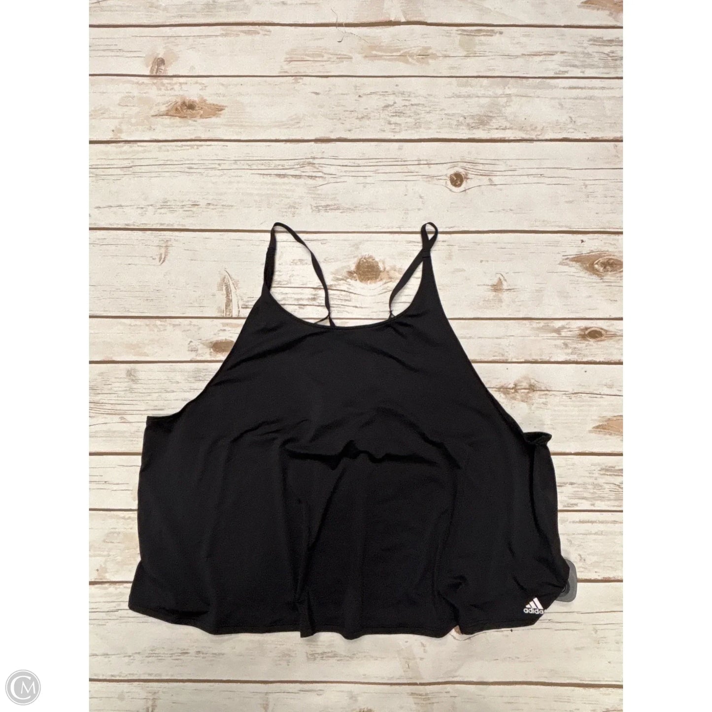 Athletic Tank Top By Adidas In Black, Size: Xl