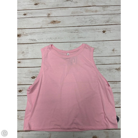 Athletic Tank Top By All In Motion In Pink, Size: Xl