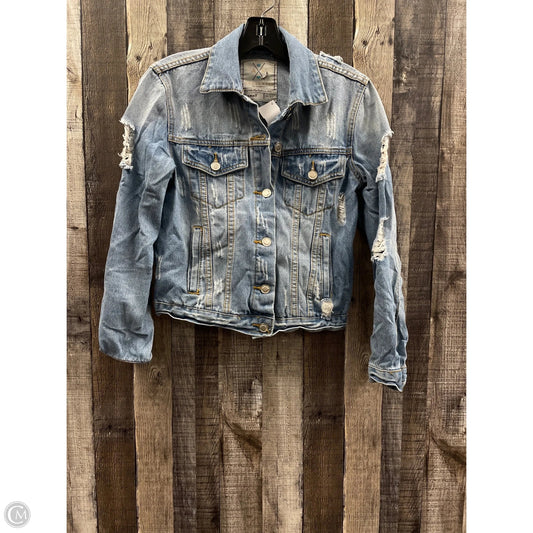 Jacket Denim By Cme In Blue Denim, Size: S