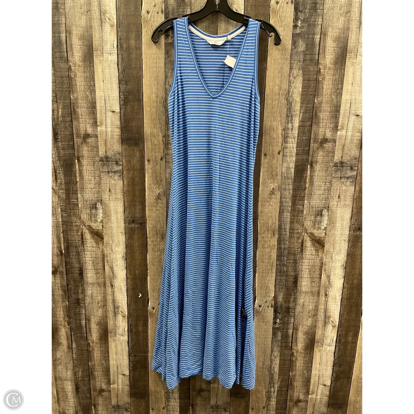 Dress Casual Maxi By Vineyard Vines In Blue, Size: M