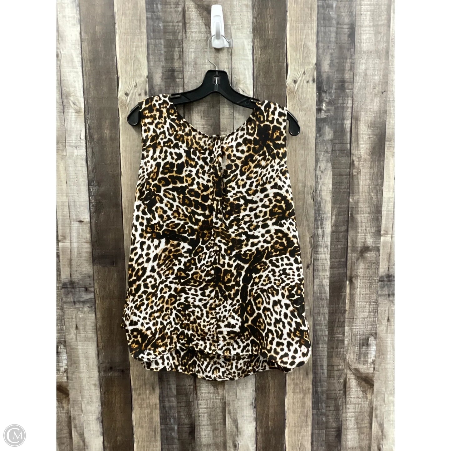 Top Sleeveless By Violet And Claire In Animal Print, Size: Xl