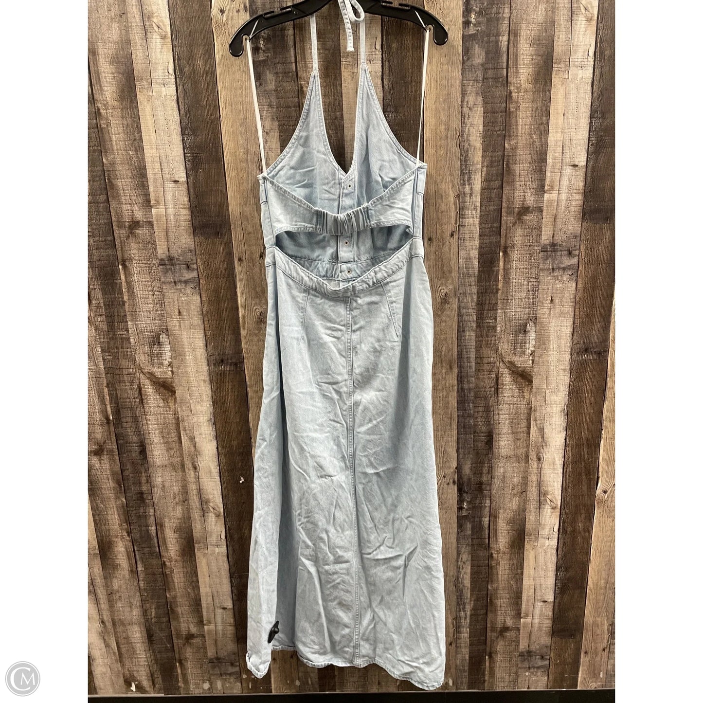 Dress Casual Maxi By Universal Thread In Blue Denim, Size: M