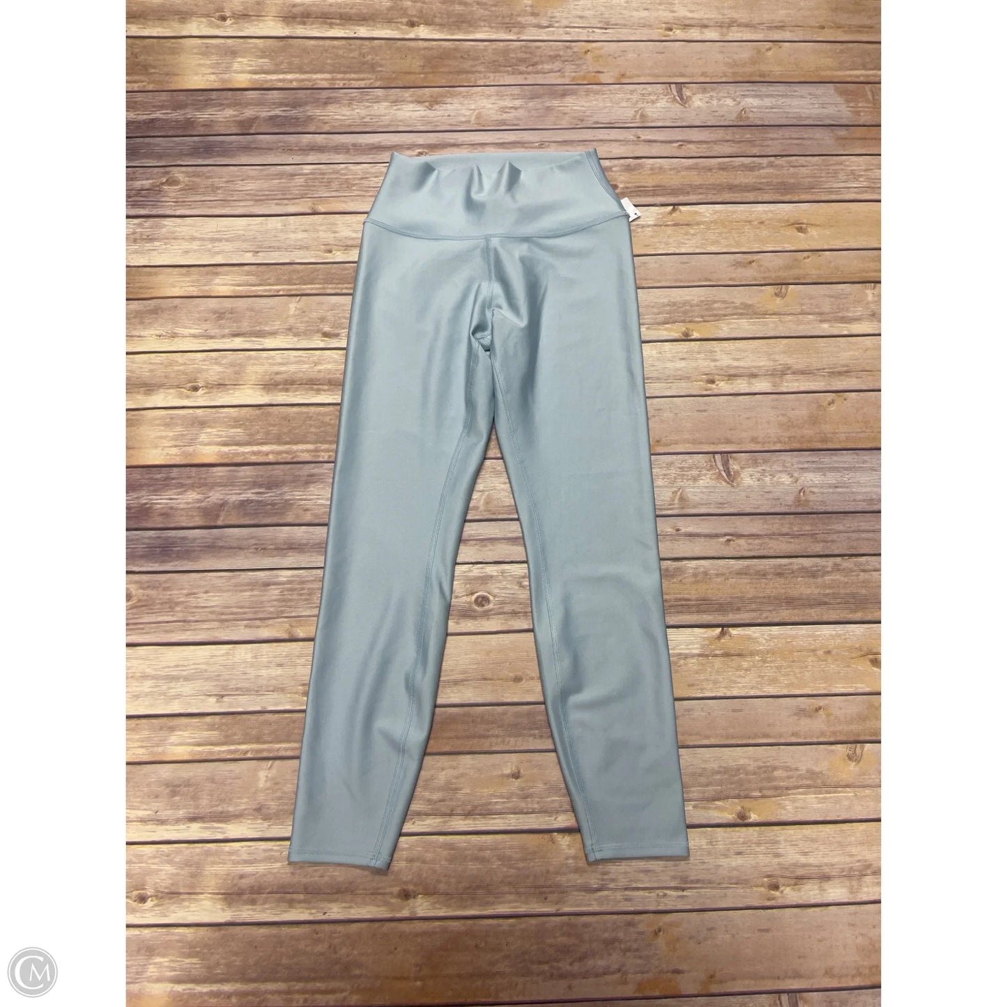 Athletic Leggings By Alo In Blue, Size: M