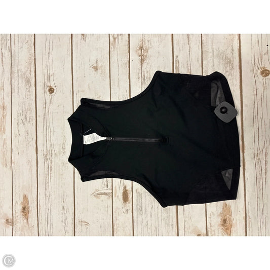 Athletic Tank Top By Fabletics In Black, Size: S