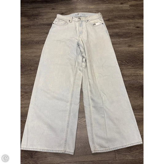 Jeans Wide Leg By Old Navy In Blue Denim, Size: 8