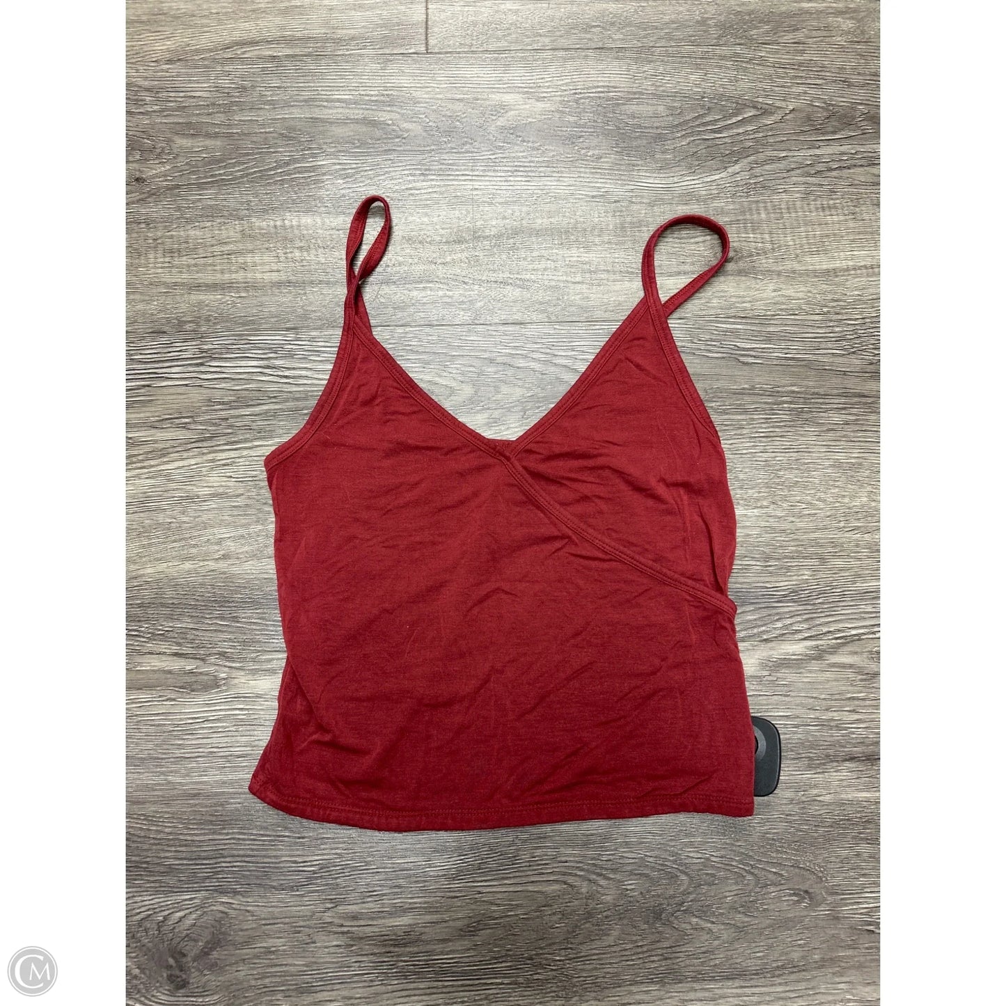 Top Sleeveless By American Eagle In Maroon, Size: Xs