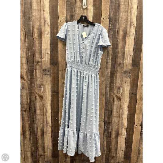 Dress Casual Maxi By Cme In Blue, Size: L