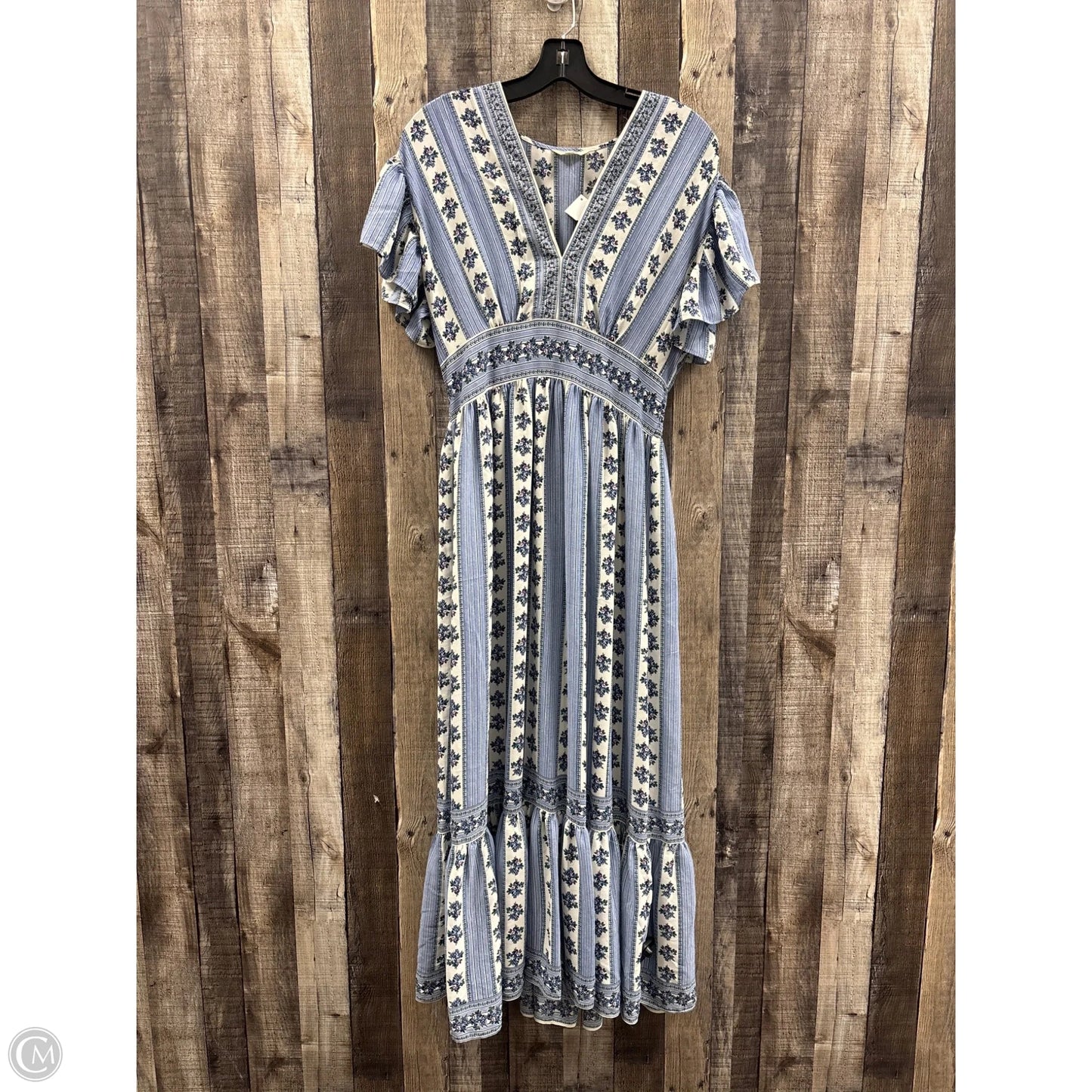Dress Casual Maxi By Max Studio In Blue, Size: M