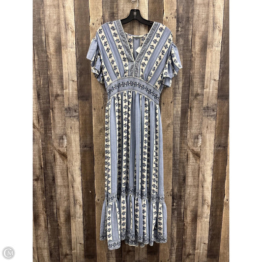 Dress Casual Maxi By Max Studio In Blue, Size: M