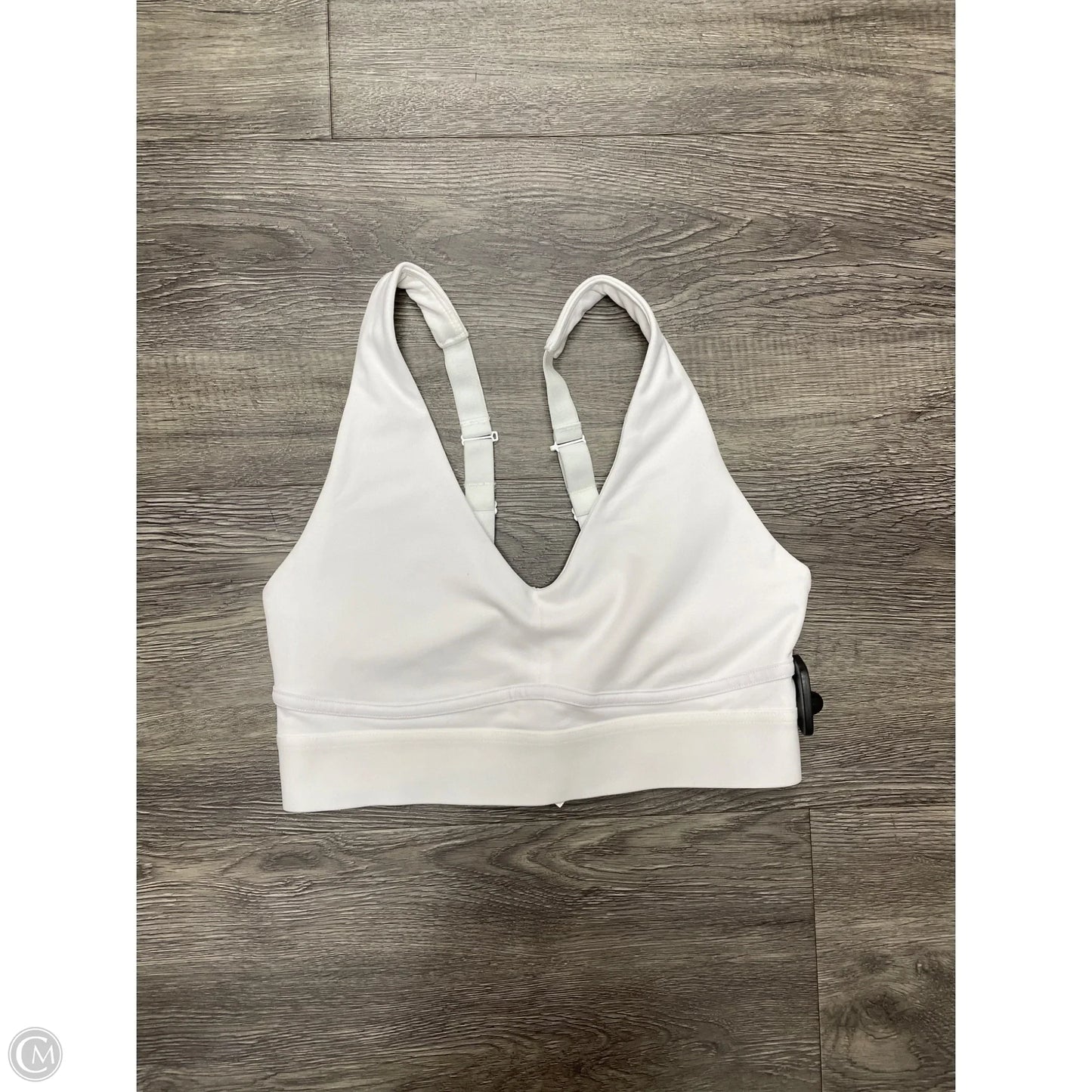 Athletic Bra By Fabletics In White, Size: S