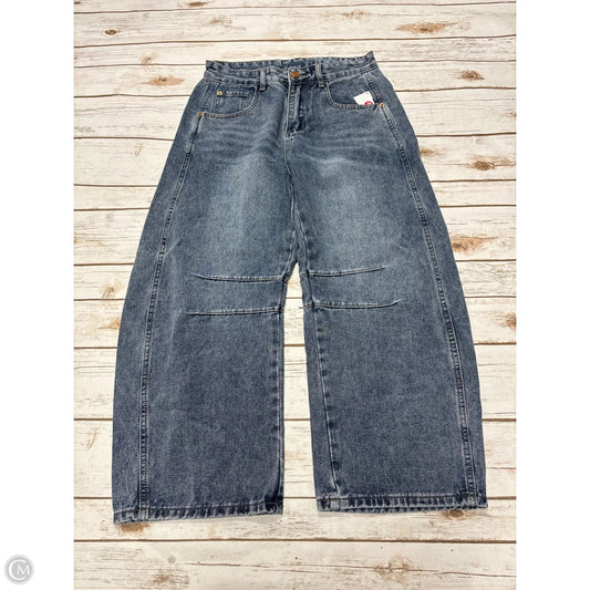 Jeans Straight By Cmf In Blue Denim, Size: M