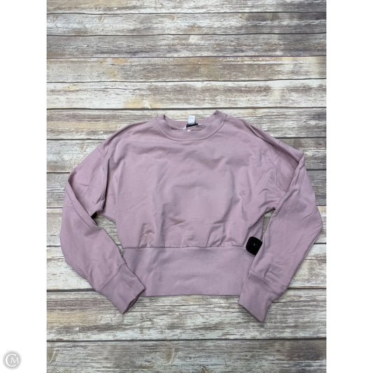 Sweatshirt Crewneck By Athleta In Pink, Size: S