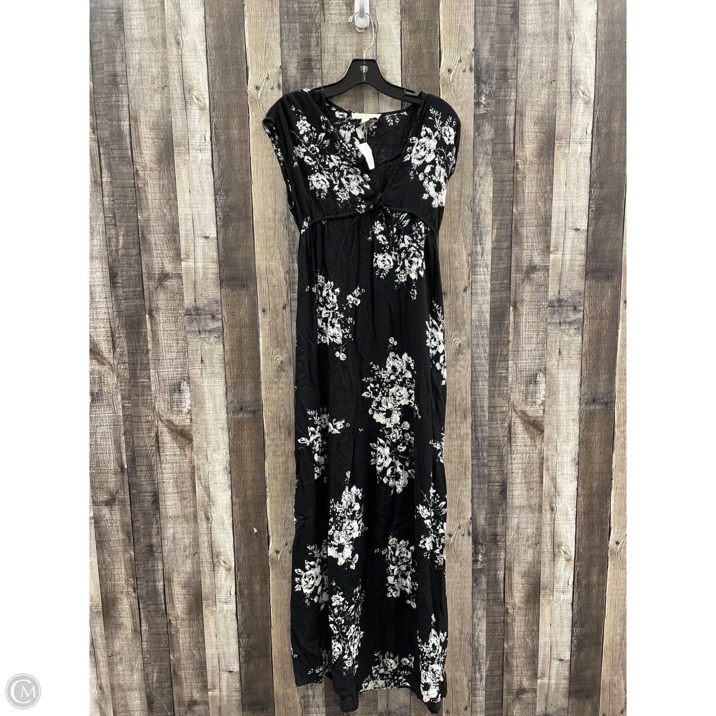 Dress Casual Maxi By Lovestitch In Black & White, Size: S