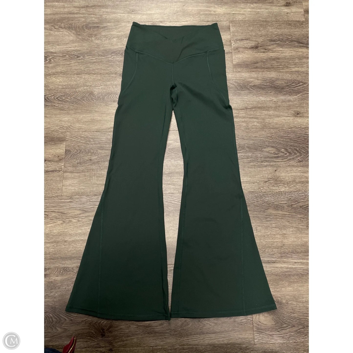 Athletic Leggings By Cme In Green, Size: M