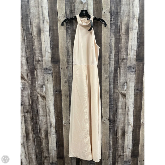 Jumpsuit By Allegra K In Beige, Size: S