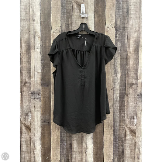 Top Short Sleeve By Torrid In Black, Size: Xl