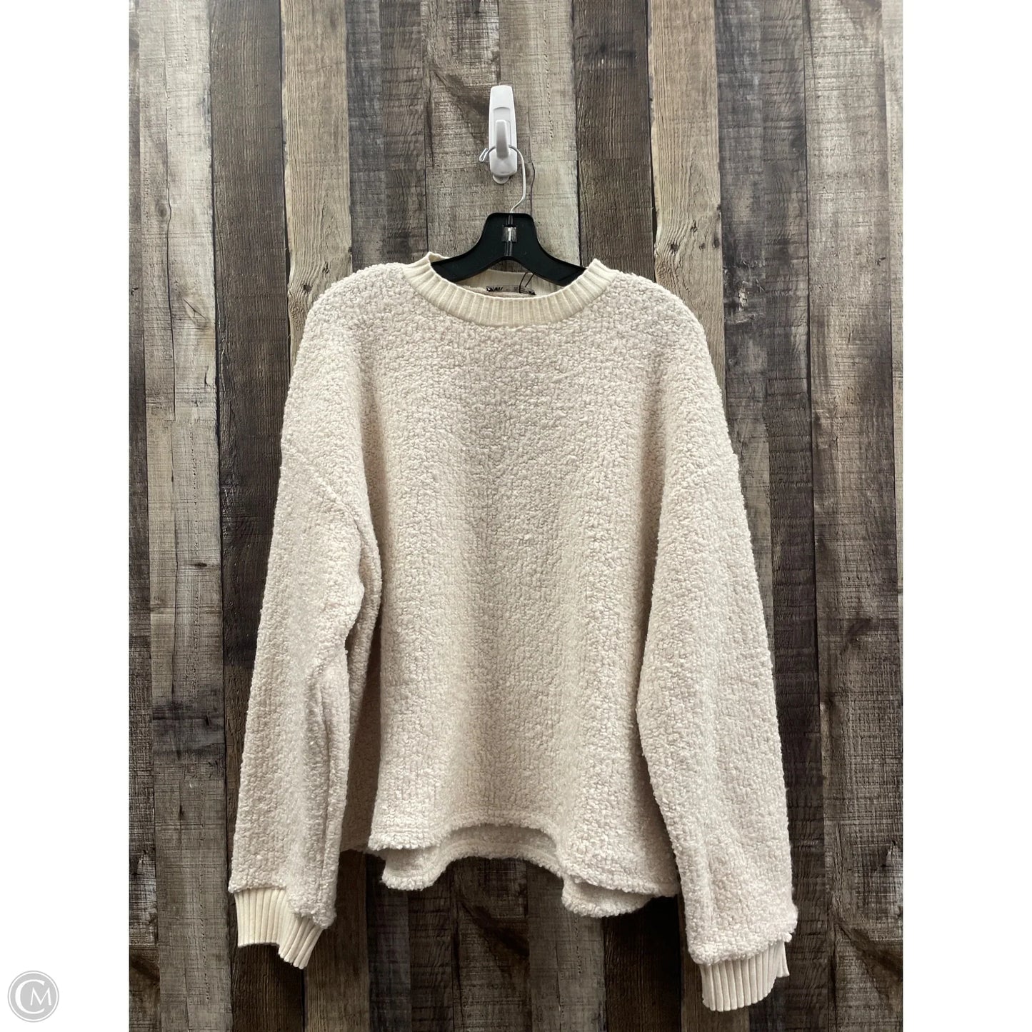 Sweater By Zara In Beige, Size: L