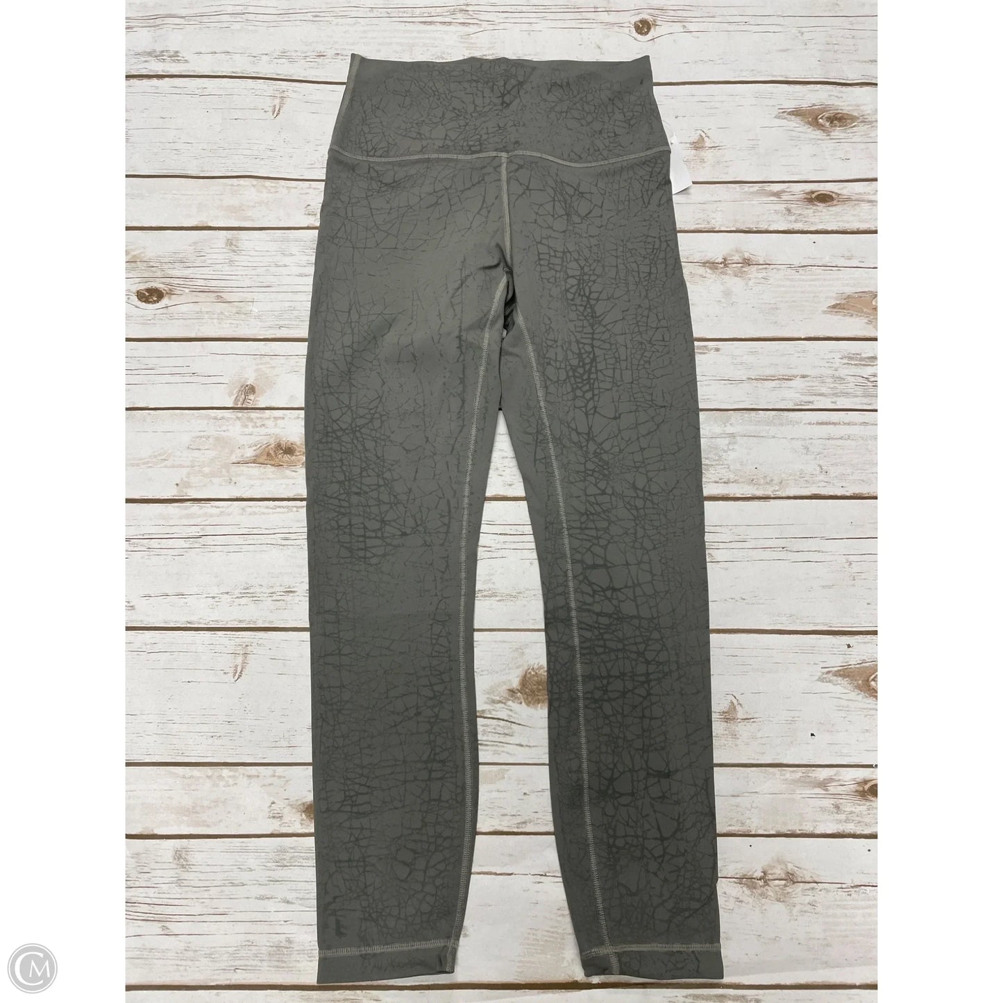 Athletic Leggings By Lululemon In Green, Size: 6