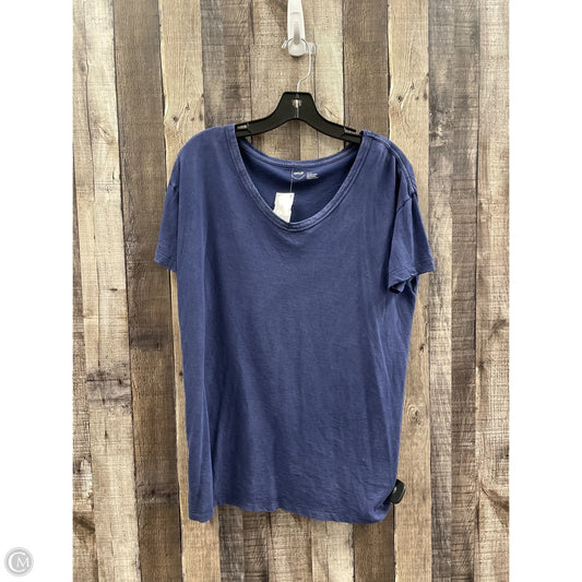 Top Short Sleeve By Aerie In Blue, Size: Xs
