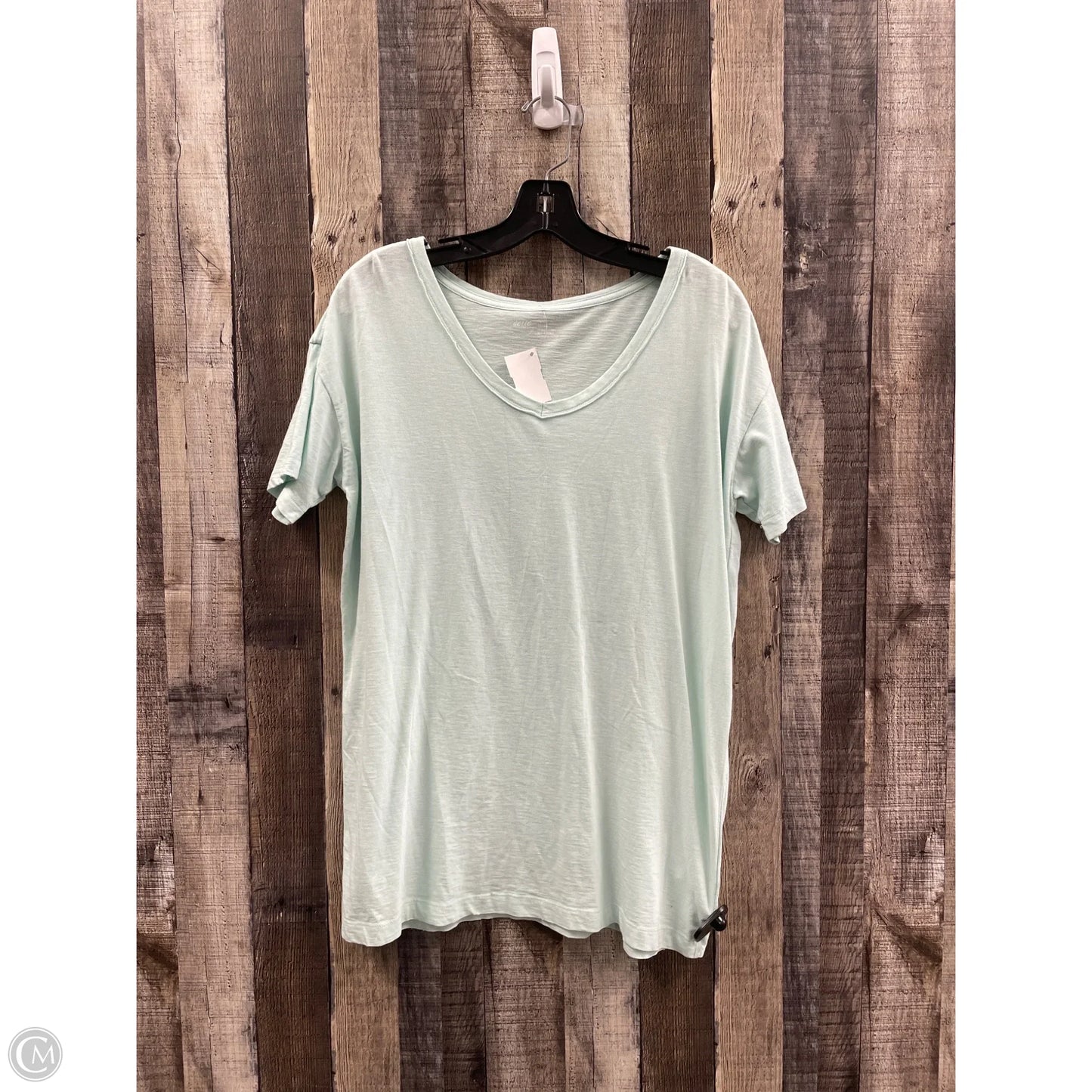 Top Short Sleeve By Aerie In Green, Size: Xs