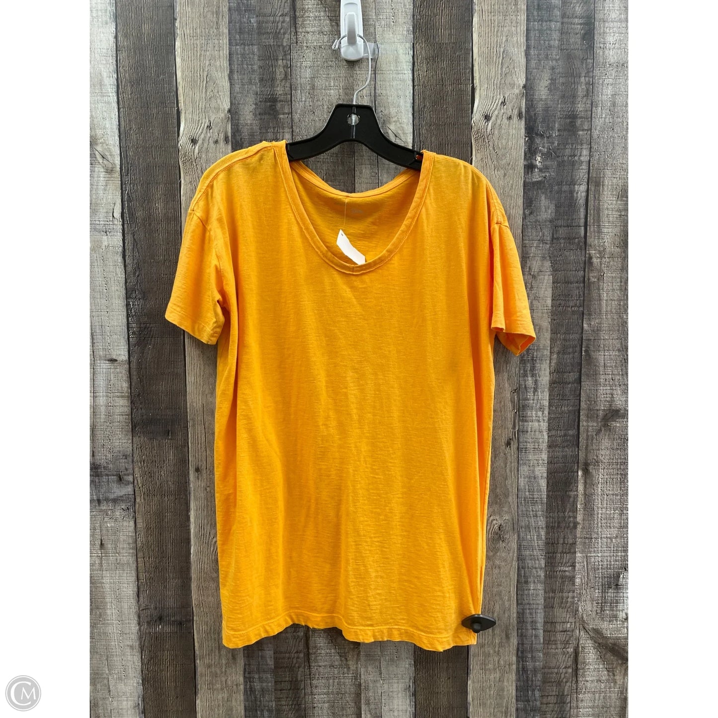 Top Short Sleeve By Aerie In Gold, Size: Xs