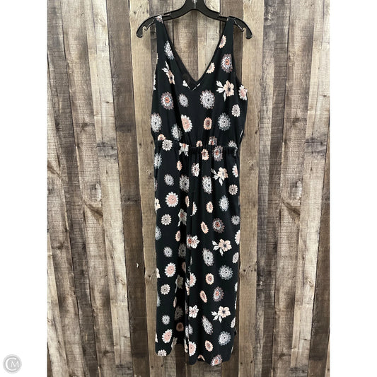 Jumpsuit By Loft In Floral Print, Size: M