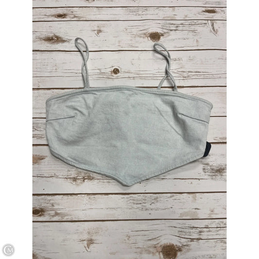 Top Sleeveless By Zara In Blue Denim, Size: M