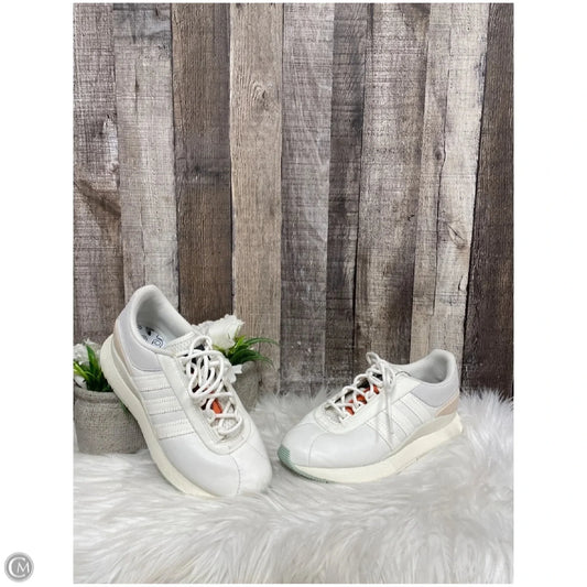 Shoes Athletic By Adidas In Ivory, Size: 7