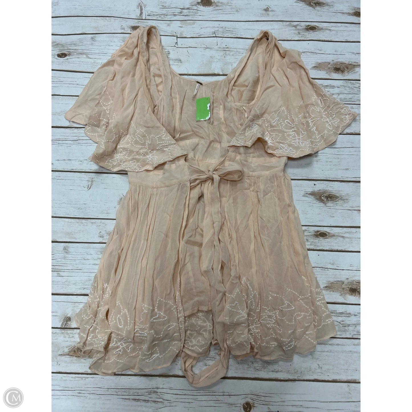 Dress Casual Short By Free People In Peach, Size: Xs