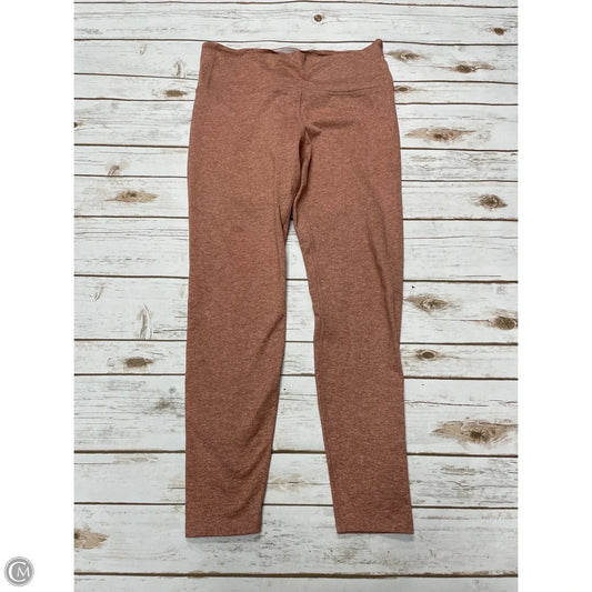Athletic Leggings By All In Motion In Orange, Size: L