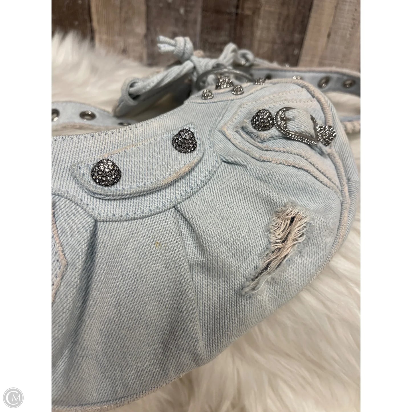 Crossbody Luxury Designer By Balenciaga, Size: Small