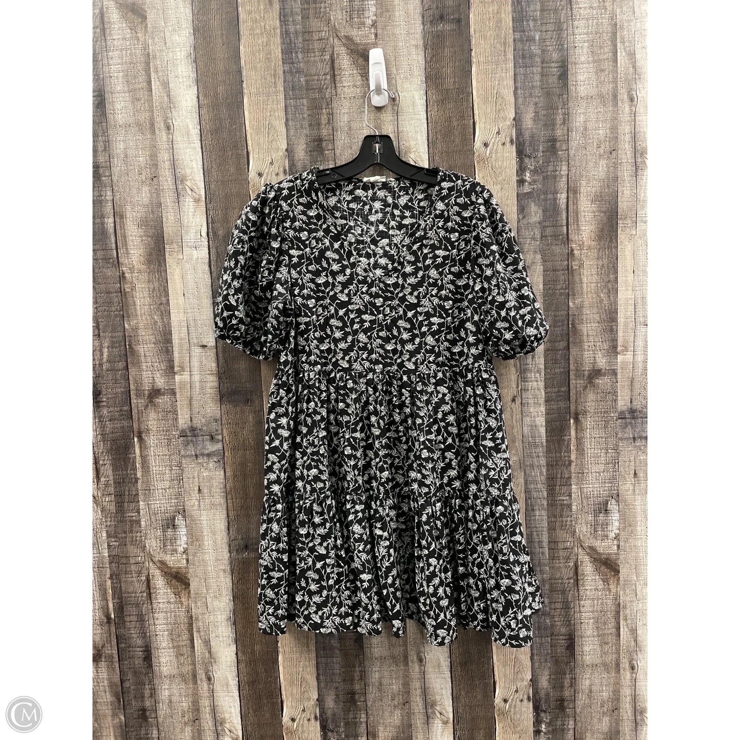 Dress Casual Short By Ana In Black & White, Size: S